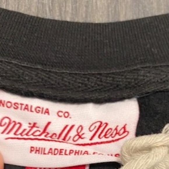 Mitchell & Ness Space Jam Squad Black Crewneck Sweatshirt NWT - Picture 2 of 7